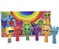 FIGURKI SPRUNKI ZESTAW FIGUREK SPRUNKI 6 SZTUK 8 CM DREWNIANE SUPER JAKOŚĆ