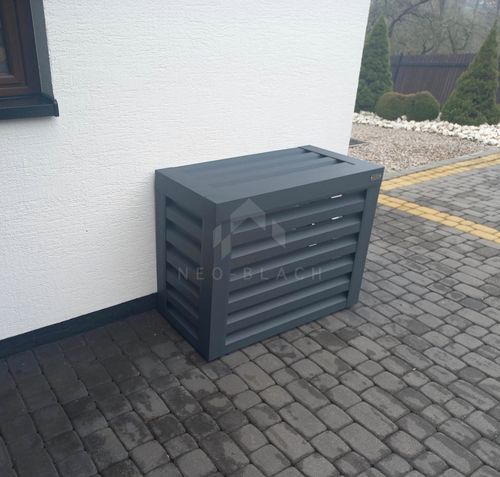 Osłona klimatyzatora - pompy ciepła 85x45x70 cm antracyt NB256 na Arena.pl