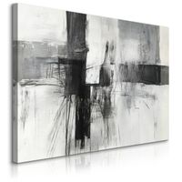 Obraz Ścienny Do Salonu Abstrakcja Szkice Nowoczesny Styl 100cm x 70cm