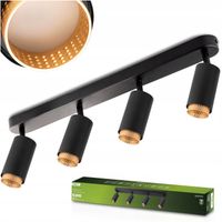 Lampa sufitowa HALOGENOWA kinkiet OPRAWA LED reflektor SPOT 4x GU10