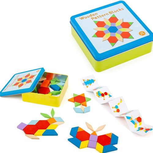 Drewniana gra Tangram na Arena.pl