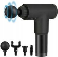 Masażer Wibracyjny Pistolet Gun do Masażu Ciała - Urządzenie do Relaksacji