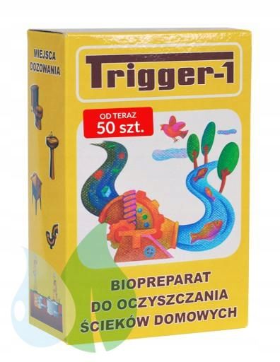 Preparat do szamba proszek Trigger-50 saszetek zdjęcie 3