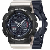 ZESTAW G-SHOCK GA-140-1A1ER CZARNY BIAŁY