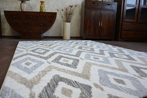 Dywan SAMPLE OPUS 6024 krem ROMBY na Arena.pl