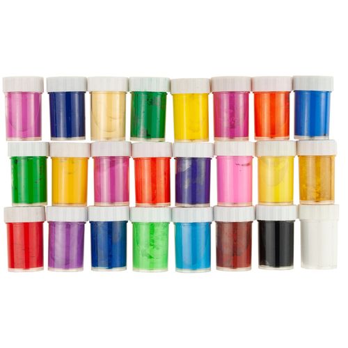 C133701 FARBKI PLAKATOWE AKRYLOWE 24SZT DUŻY ZESTAW FARB na Arena.pl