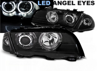 LAMPY REFLEKTORY DO BMW E46 SEDAN TOURING OD 1998 DO 08.2001 Roku RINGI LED