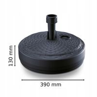 Stojak podstawa pod parasol ogrodowy maszt flaga