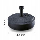 Stojak podstawa pod parasol ogrodowy maszt flaga