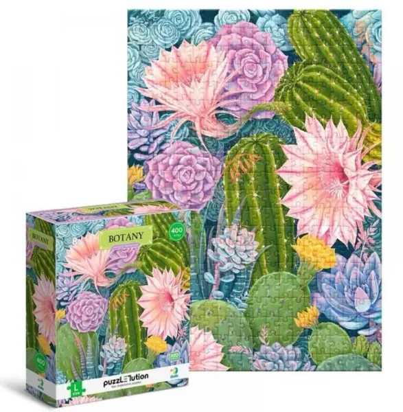 Puzzle Easy-L Botanika: Kaktusy i sukulenty zdjęcie 1