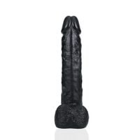 extra large straight with balls 35,5 cm - black