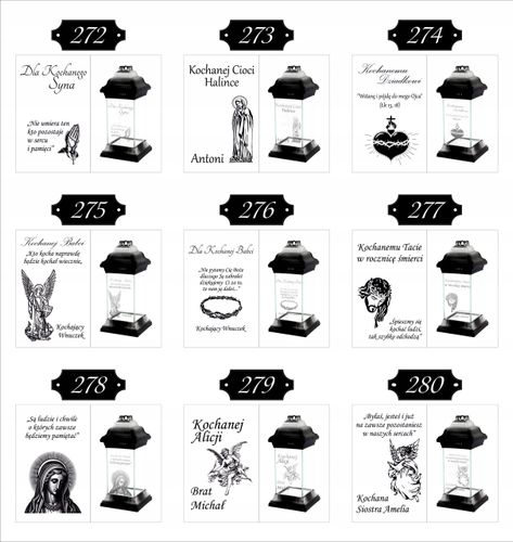 ZNICZ personalizowany GRAWER wszystkich świętych DEDYKACJA DLA dziewczyny na Arena.pl