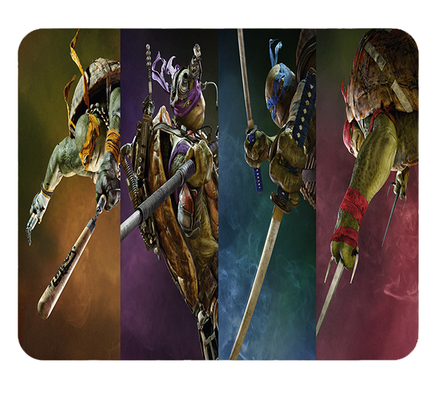 Podkładka pod myszkę Żółwie Ninja zdjęcie 1