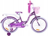 ROWER ROWEREK 20 FUZLU LILLY Bike KÓŁKA BOCZNE KOSZYK