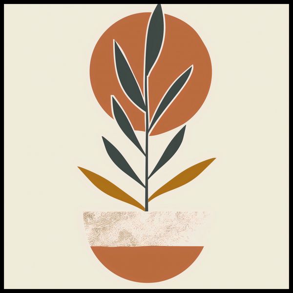 Plakat 70x70cm Ograniczna Symetria zdjęcie 2