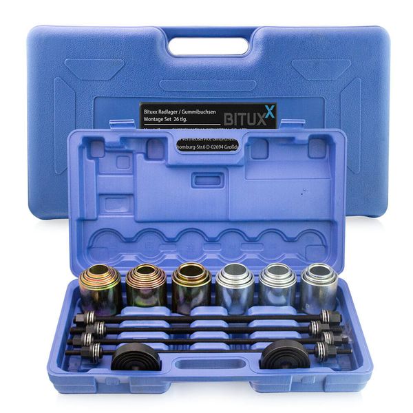 18993 Ściągacz do cichych łożysk 23 elementó BITUXX w walizce zdjęcie 1