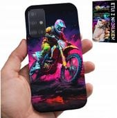 ETUI DO SAMSUNG GALAXY A71 - MOTOR, MOTOCROSS WYŚCIGI EKSTREMALNE