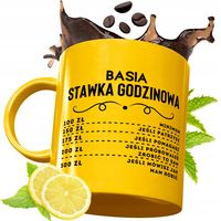 Złoty Kubek Premium Dla Basi Na Urodziny Na Prezent Z Nadrukiem Z Nadrukiem