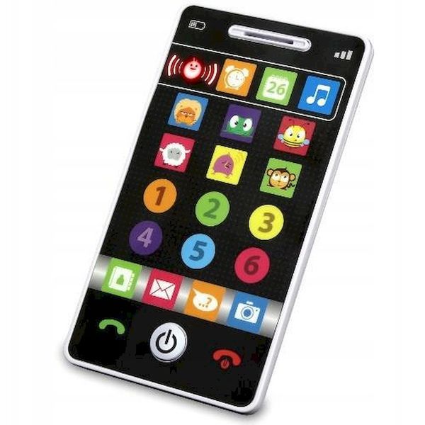 Smartfon Telefon Zabawka dla Dzieci Interaktywny Dotykowy Mówi Nauka 12m + zdjęcie 2