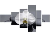 100CM 180CM OBRAZ 6 ELEM BIAŁY STORCZYK ŚCIENNY