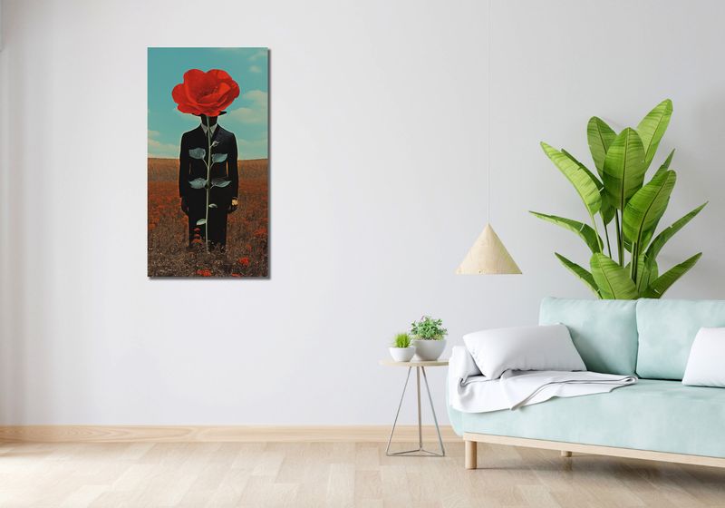 Obraz 50x100cm Obserwator zza Maku zdjęcie 2