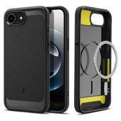 spigen rugged armor mag magsafe iphone 16e matte black