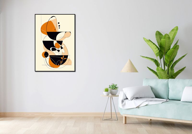 Plakat 70x100cm Taneczne Kręgi zdjęcie 4