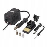 Stacja lutownicza LUTOWNICA hot air 2 w 1 na gorące powietrze 480 stopni