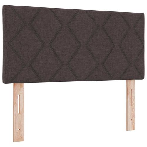 Łóżko sprężynowe z materacem Cream 90x200 cm Fabric z materacem na Arena.pl