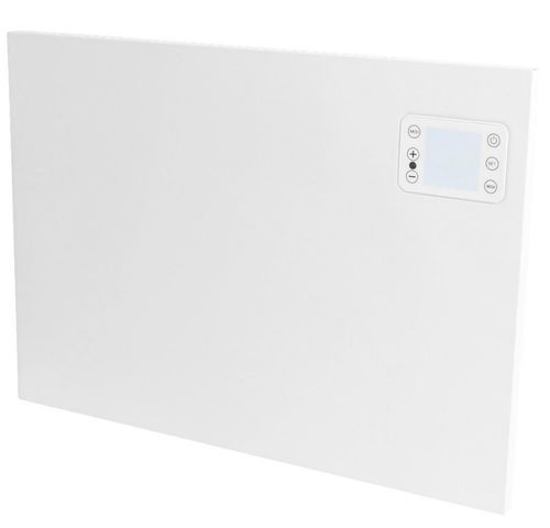 GRZEJNIK ELEKTRYCZNY ŚCIENNY BIAŁY 800W TERMOSTAT PILOT na Arena.pl