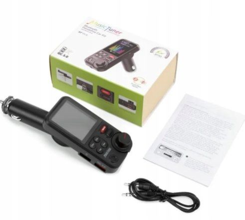 Bezprzewodowy TRANSMITER FM Bluetooth 5.0 SD RADIO ŁADOWARKA GŁOŚNIK 12/24v na Arena.pl