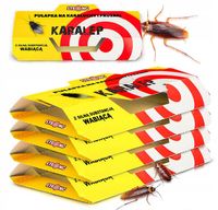 5X PUŁAPKA ŚRODEK NA PRUSAKI SILNIE WABIĄCY LEP NA KARALUCHY KARALEP