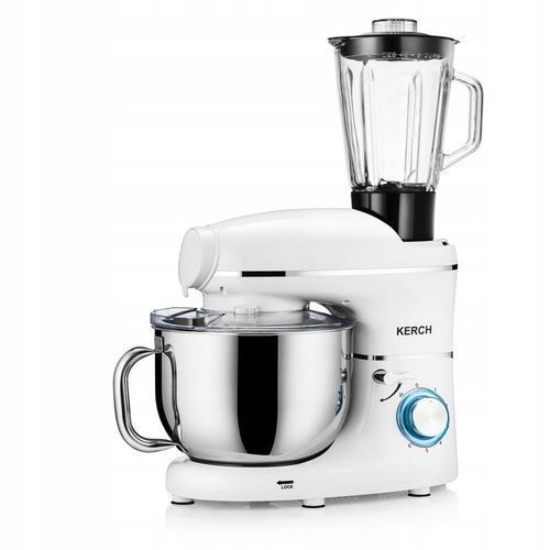 ROBOT KUCHENNY PLANETARNY MIKSER Z MISĄ KERCH ROTARY 4000W WHITE 6,2L na Arena.pl