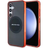 AMG AMHMS24S23HBCK S24 S921 czarny/black hardcase Transparent Bicolor