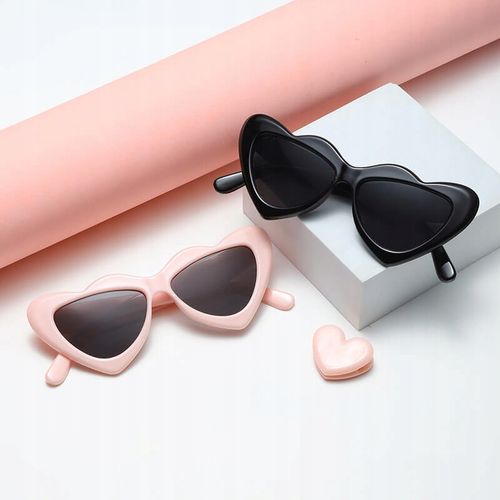Dziecięce Okulary przeciwsłoneczne SERCE dla DZIEWCZYNKI dzieci + ETUI na Arena.pl