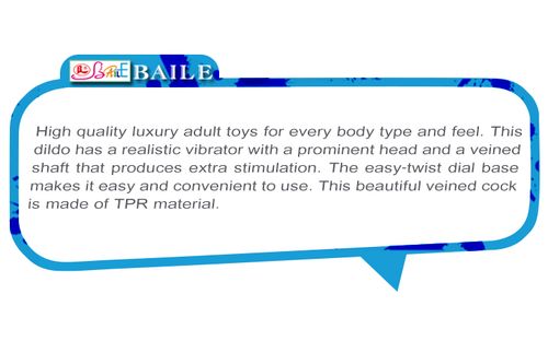 baile   bob vibrating sofy skin 22,5 cm na Arena.pl