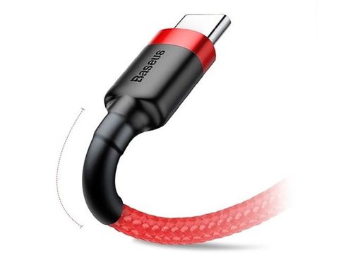 Baseus Kabel Cafule 2x USB-C QC 3A 1m PD red na Arena.pl