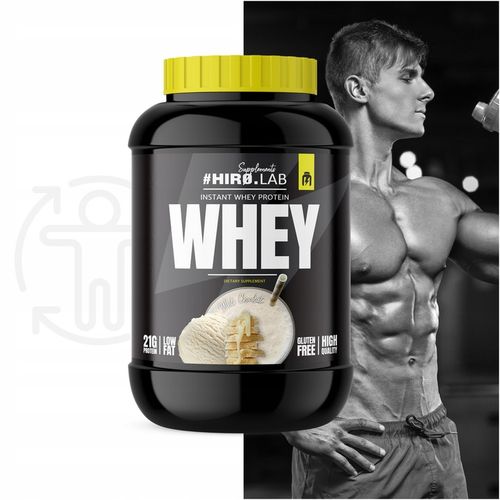 Białko koncentrat serwatkowe WPC 2000 g Instant Whey BIAŁA CZEKOLADA hiro na Arena.pl