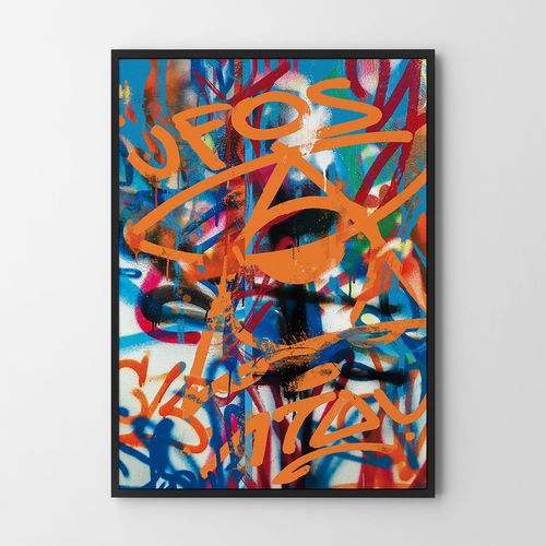 Plakat abstrakcje graffiti spray 30x40 cm na Arena.pl