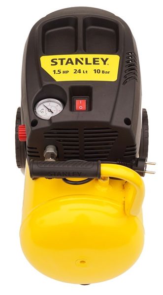 STANLEY KOMPRESOR BEZOLEJOWY SPRĘŻARKA 24L 10bar zdjęcie 3