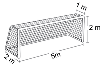 Siatki na bramki piłkarskie JUNIOR 5m x 2m PE 4mm Legend Sport