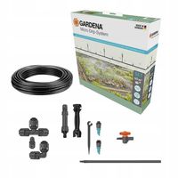 System nawadniania KROPELKOWEGO zestaw nawadniający GARDENA 25 m DYSZE