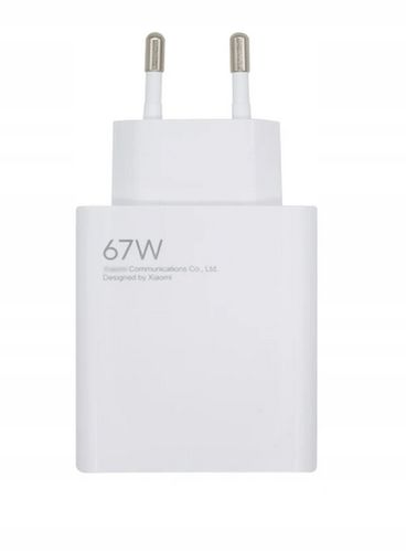 ORYGINALNA ŁADOWARKA SIECIOWA XIAOMI MDY 12-EU TURBO CHARGE 67W NOWA na Arena.pl