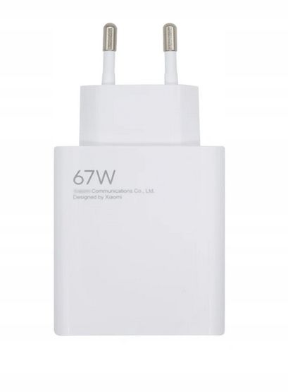 ORYGINALNA ŁADOWARKA SIECIOWA XIAOMI MDY 12-EU TURBO CHARGE 67W NOWA zdjęcie 1