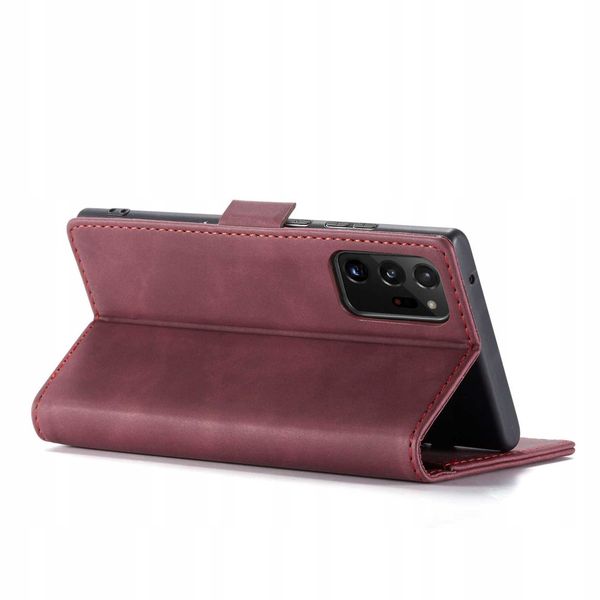 Spacecase Wallet Galaxy Note 20 Ultra Red zdjęcie 13