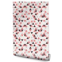 Tapeta Dla Młodzieży Kolorowe TRÓJKĄTY Wzory 3D