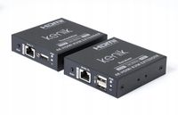 Extender HDMI Kenik KG-EX70HDMI-P/U/4K6 wideo + myszka po skrętce
