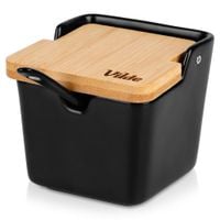 Cukierniczka Ceramiczna Pojemnik Kuchenny do Przechowywania Cukru na Cukier