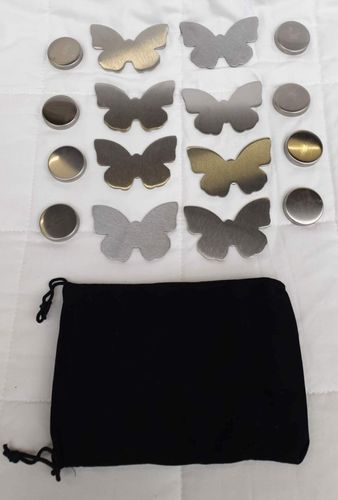 Zestaw 8 Ciężarków Do Obrusów Magnetyczny Motyl na Arena.pl