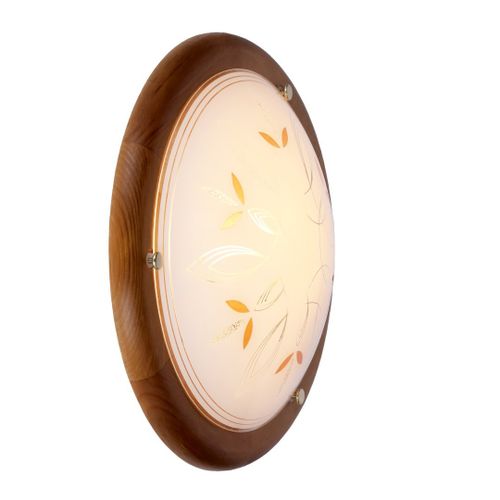 Rustica plafon 30 drewno standard 1x60 w E27 dąb na Arena.pl